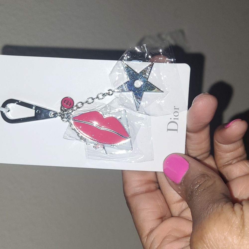 Pink and Silver Keychain - Picture 5 of 10